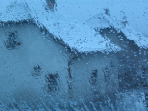 Kouzlení zimy - Cez zamrznuté okno