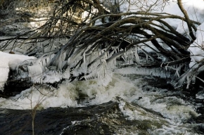 Kouzlení zimy - Zimní potok