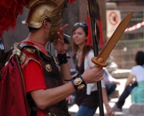 Na cestách i necestách - římský voják