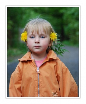 Portréty dětí - Lesní ženuška