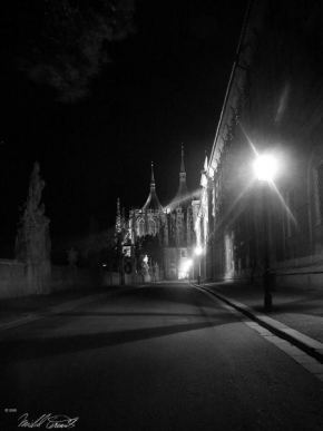 Po setmění - Barborská ulice