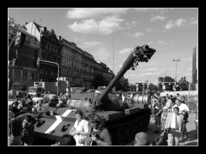 Černobíle… - Sovětský tank