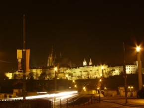 Po setmění - Pražský hrad