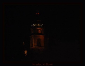 Po setmění - Noční Hradec Králové