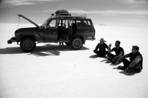 Černobíle… - Fotograf roku - kreativita - V solné poušti