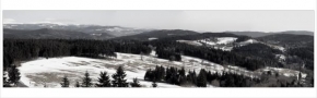 Černobíle… - Jizerské panorama