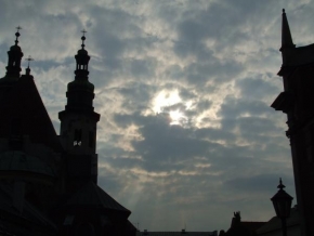 Černobíle… - Nebe nad Krakovem