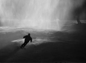 Kouzlení zimy - Fotograf roku - kreativita - Neznámý lyžař