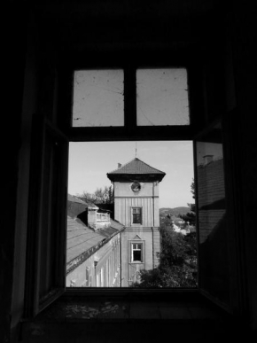 Černobíle… - ..utajený pohled z okna...