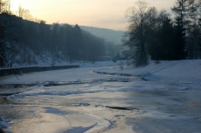 Kouzlení zimy - Zimní ráno na Bečvou I