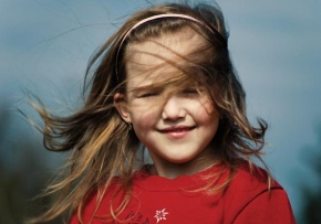 Portréty dětí - Když fouká vítr z Krušných hor