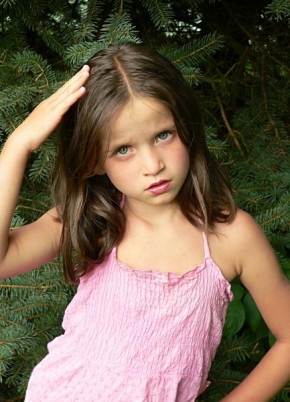 Portréty dětí - Modelka