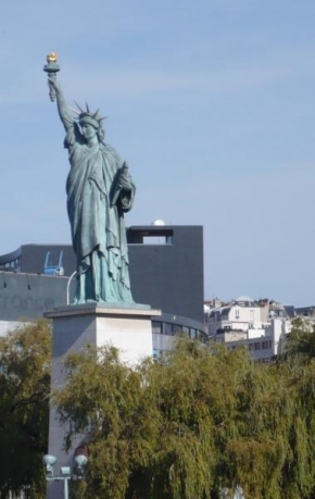 Architektura a památky - Socha Svobody v Paříži
