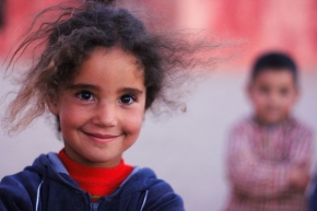 Portréty dětí - Marocké děvče