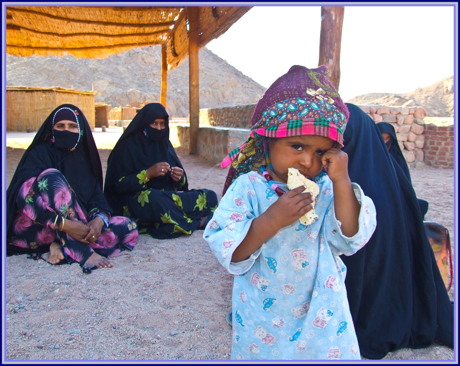 Beduínská holčička
