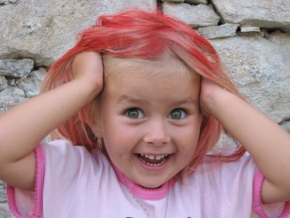Portréty dětí - Cervene vlasy