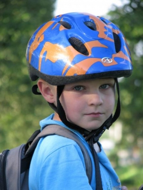 Portréty dětí - Cyklista