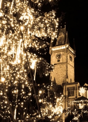 Po setmění - Vianoce v Praze