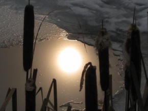 Královna zima - Slunce v ledu
