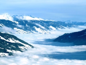 Královna zima - Tyrolsko silni z mlhy