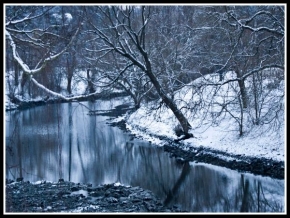 Královna zima - Na břehu řeky Svratky