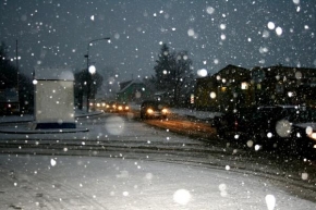 Po setmění - Fotograf roku - kreativita - Sněhová vánice