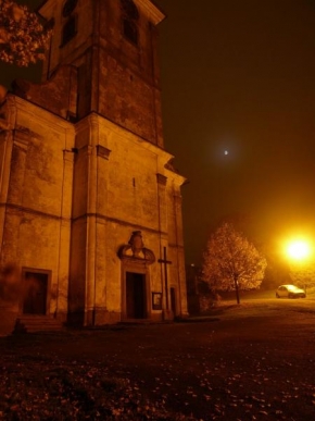 Po setmění - Kostel v Klenčí