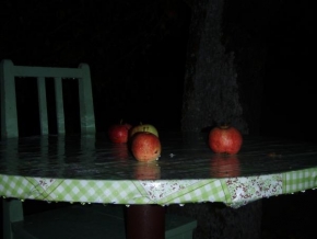 Po setmění - Hra o jablko