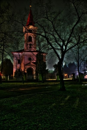Po setmění - Trnávka kostel