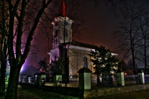 Po setmění - Kostel v Trnávce