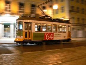 Po setmění - Lisabonská tramvaj