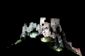 Po setmění - Spišský hrad