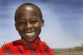 Děti - Masajský chlapec